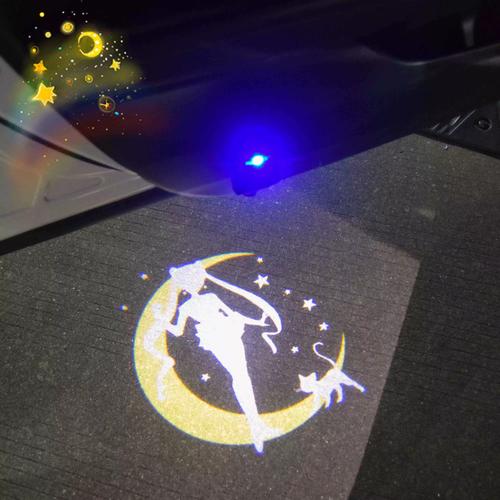 夢幻座駕新體驗 水冰月主題車載投影燈，駛入美少女戰士的魔法世界
